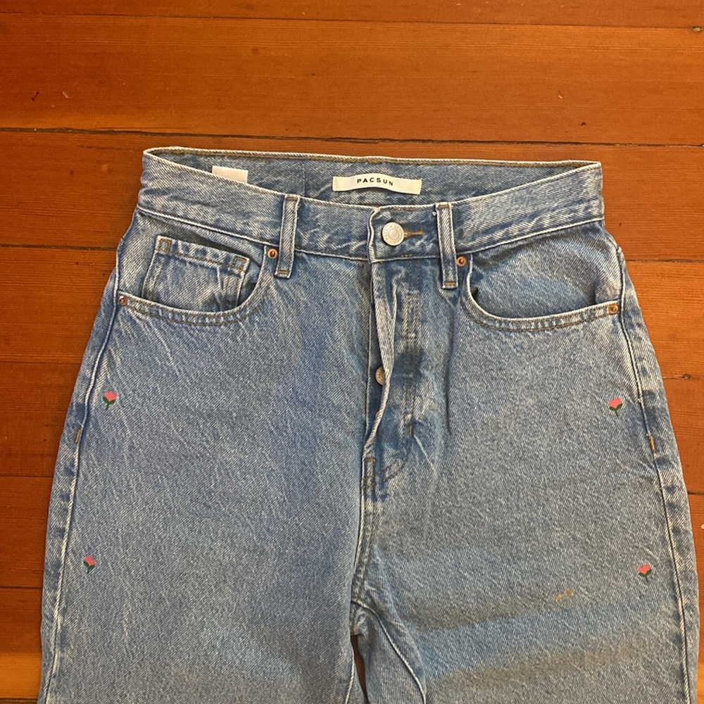 PacSun Light Blue Straight Leg Jeans